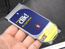 【通電確認済】iomega clik! 40MB クリック！プラスパッケージ 懐かしのPCパーツ図鑑】Vol.033 40MBの外付けドライブIomega「Clik! PC
