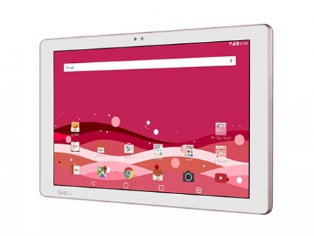 KDDI、フルセグ対応の10.1インチ防水・防塵タブレット「Qua tab PZ」シリーズ