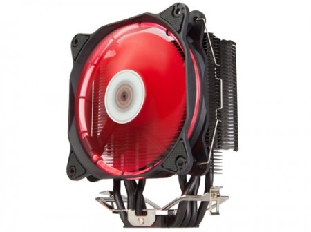 リングLEDファン採用のスリムサイドフロー、XIGMATEK「Tyr SD1264B」