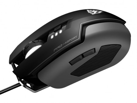 最大16,000dpiのAvago-9800センサー搭載ゲーミングマウス、Aerocool「TM60」発売