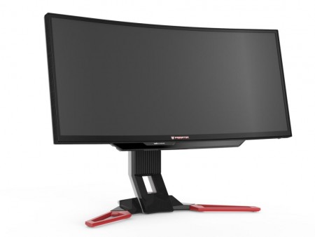 アイトラッキング対応の30インチ曲面ゲーミング液晶、Acer「Predator Z301CT」