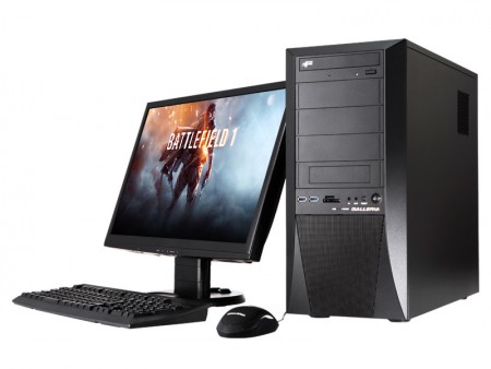 ドスパラGALLERIA、「Battlefield 1」割引クーポン付きRX 480搭載ミドルタワー2機種