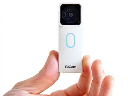 Go Pro対抗、世界最小・最軽量な多機能ウェアラブルカメラ、MOFILY「YoCam」