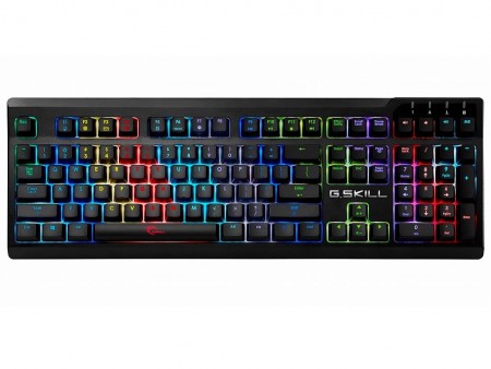 G.SKILL、ハードウェアマクロ対応かつマルチカラー発光のメカニカルキーボード「RIPJAWS KM570 RGB」