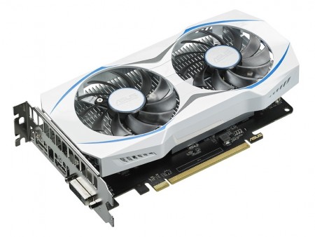 高耐久技術「AUTO-EXTREME」採用のホワイトカラーRadeon RX 460、ASUS「DUAL-RX460-O2G」