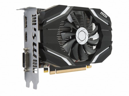最安クラスのGeForce GTX 1050 OCモデル、MSI「GeForce GTX 1050 2G OC」発売