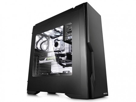 フロントドアとフラットサイドパネル採用のミドルタワーケース、Deepcool「DUKASE V3」