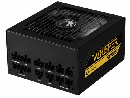 135mm超静音ファンを搭載するGOLD認証フルモジュラー電源、BitFenix「Whisper M」