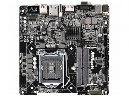 ACアダプタで動くIntel H110チップのThin Mini-ITXマザー、ASRock「H110TM-ITX R2.0」