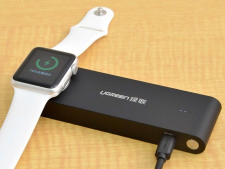 サンコー、Apple WatchとiPhoneを同時充電できるモバイルバッテリー発売開始