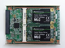 2.5インチ形状にRAID1環境のmSATAを搭載、ハギワラソリューションズ「2.5インチミラーSSD」来月発売