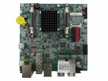 Atom C2558搭載のファンレスMini-ITXマザーボード、CASO「EKAM Board」