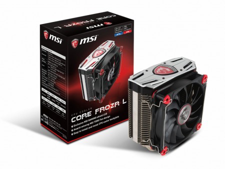 VGAクーラーのノウハウを凝縮。MSI初のCPUクーラー「CORE FROZR L」発売