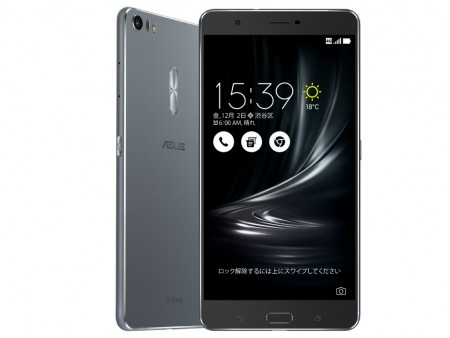 ASUS、6.8インチの大画面スマートフォン「ZenFone 3 Ultra」12月9日より発売開始