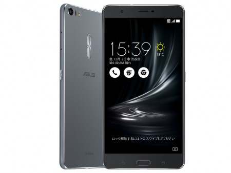ASUS、6.8インチの大画面スマートフォン「ZenFone 3 Ultra」12月9日より発売開始