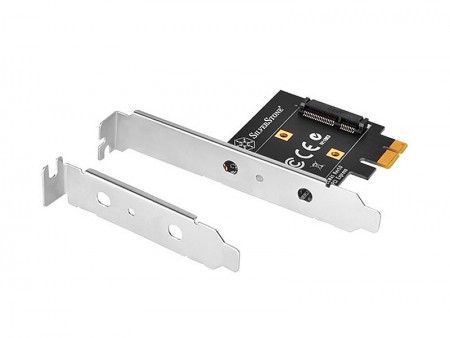 mini PCIeのWiFiアダプタを標準PCIe（x1）に変換するアダプタ、SilverStone「SST-ECWA1」