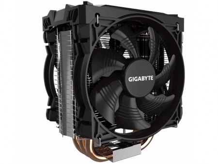 GIGABYTE、φ10mmの極太ヒートパイプを採用するデュアルファンサイドフロークーラー「XTC700」