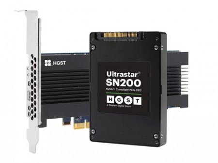 HGST、ランダム120万IOPSの超高速NVMe SSD「Ultrastar SN200」シリーズ