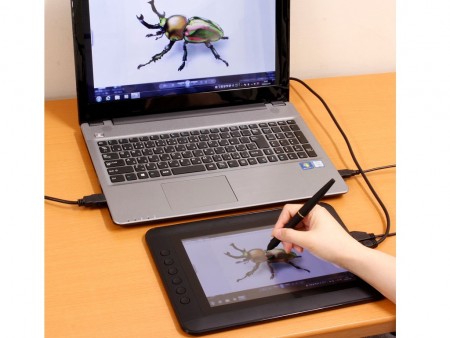 上海問屋、2,048レベル筆圧感知対応の10.1インチ液晶ペンタブレット、税込36,800円で販売開始