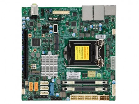 Intel Q170採用のWS向けMini-ITXマザーボード、SUPERMICRO「X11SSV-LVDS」