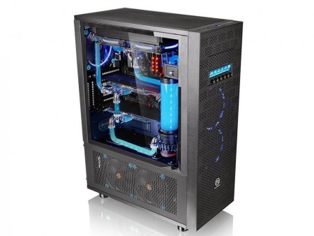 強化ガラス採用のデュアルチャンバフルタワー、Thermaltake「Core X71 Tempered Glass Edition」