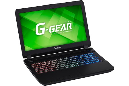 ツクモG-GEAR、GeForce GTX 1070搭載の15.6インチフルHDゲーミングノートPC計2種発売