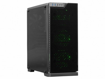 Cooltek、フロントパネルをRGBファンが彩るミドルタワー「TG-01 – RGB」
