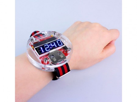 ちょっと面白そうな「自作(DIY)デジタル腕時計キット」が上海問屋から発売中