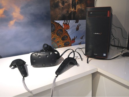 パソコン工房 秋葉原イイヤマストアに「HTC Vive VR体験コーナー」をオープン