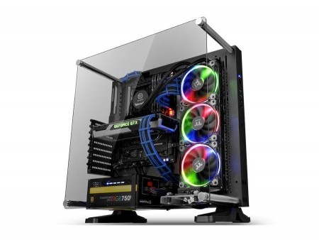 Thermaltakeのオープンフレームケース「Core P3」をさらに美しく。強化ガラス換装キットが登場