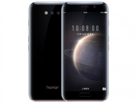 Huawei、4辺ラウンドボディのベゼルレススマホ「Honor Magic」をクリスマスに発売