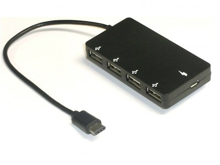 スマホ・タブレットへの給電もできるType-C対応USBハブ「HWMT1C」が電机本舗から