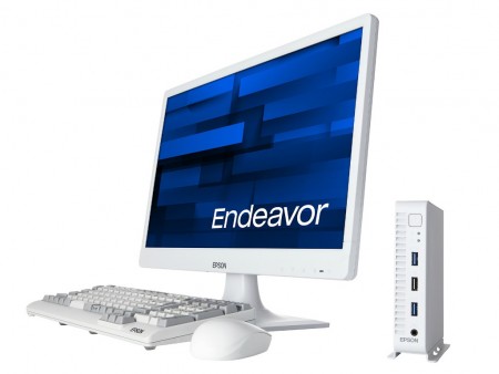 容量わずか0.74リットルの超小型ファンレスPC、エプソンダイレクト「Endeavor ST20E」発売
