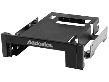 豊富なオプションを組み合わせ、5.25インチベイを多機能ベイに変えるアダプタがAddonicsから