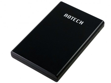 4TB HDDにも対応する2.5インチUSB3.0 HDDケース、アオテック「AOK-25CASE-SLU3」