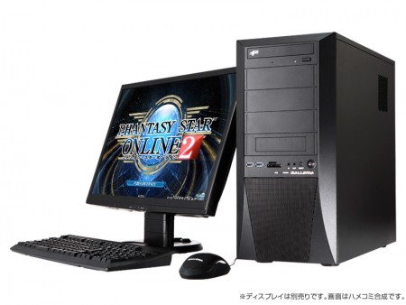 ドスパラGALLERIA、Kaby Lake採用「ファンタシースターオンライン2」推奨PC計3機種