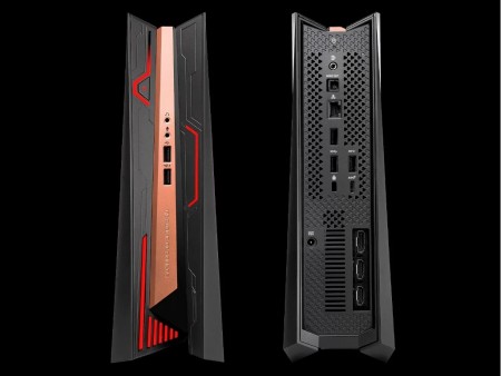 ASUS、容量4リットルのKaby Lake搭載ゲーミングPC「ROG GR8 II」