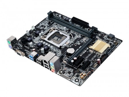 奥行わずか178mm。Kaby Lake対応の小型MicroATXマザーボード、ASUS「H110M-F」