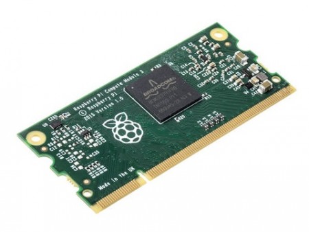 SODIMMサイズの組み込み向け「Raspberry Pi 3」がアールエスコンポーネンツで販売開始