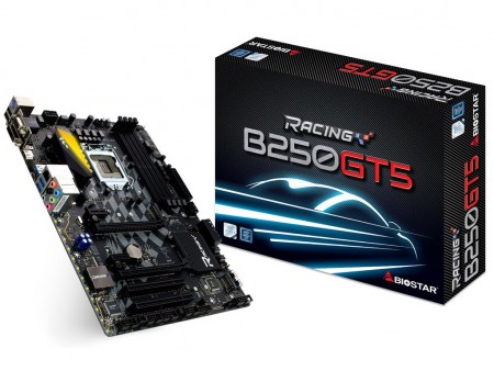 市販LEDストリップ対応のIntel B250マザーボード、BIOSTAR「RACING B250」シリーズ