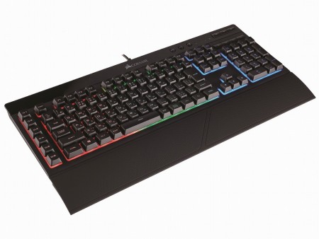 3ゾーンのRGBイルミネーションに対応する安価なゲーミングキーボード、CORSAIR「K55 RGB」