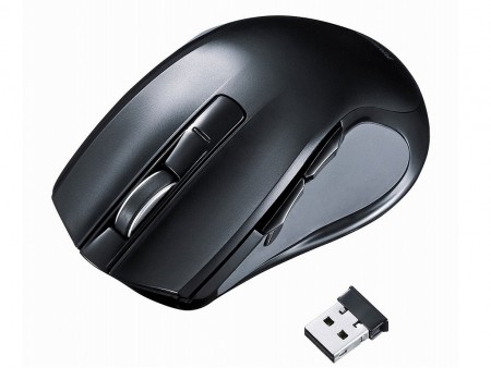 サンワダイレクト、手軽に体調管理ができる心拍センサー搭載マウス発売。価格は4,580円から