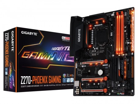 「Multi-Zone Light」対応のZ270ゲーミングマザー、GIGABYTE「GA-Z270-Phoenix Gaming」