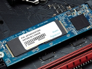 Apacer、最大転送520MB/sのM.2 SATA3.0 SSD「AST280 M.2 SSD」シリーズ