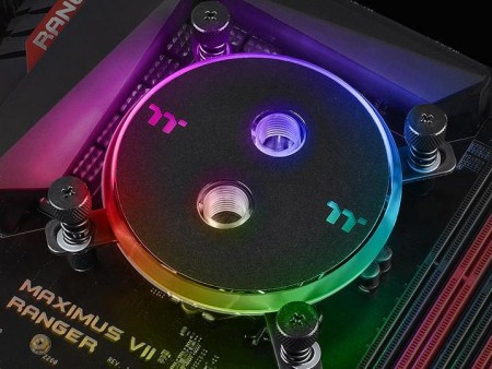 Thermaltake、RGB LED内蔵のCPU用ウォーターブロック「Pacific W4 RGB