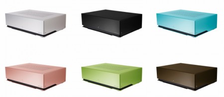 厚さ5mmの肉厚アルミパネルを採用するスリムMini-ITXケース、アビー