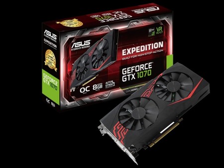 ASUS、144時間の耐久テストをクリアした高信頼GTX 1070「EX-GTX1070