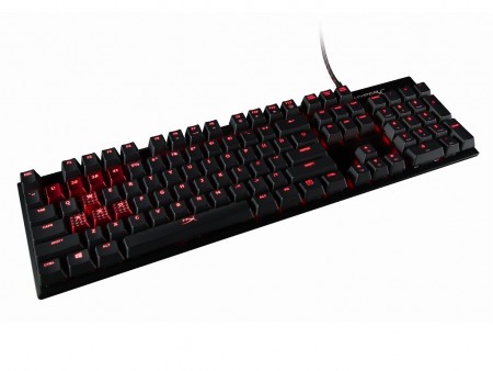 Kingston、スリム設計のメカニカルキーボード「HyperX Alloy FPS」に茶軸・赤軸モデル追加