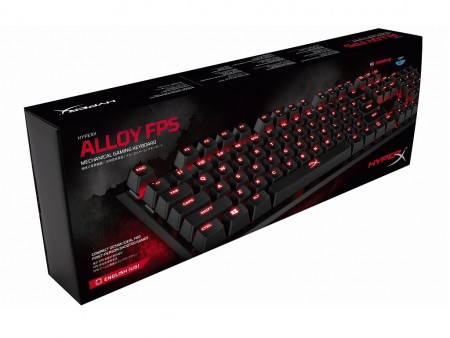 Kingston、携帯も想定した極スリムなメカニカルキーボード「HyperX Alloy FPS」来週発売