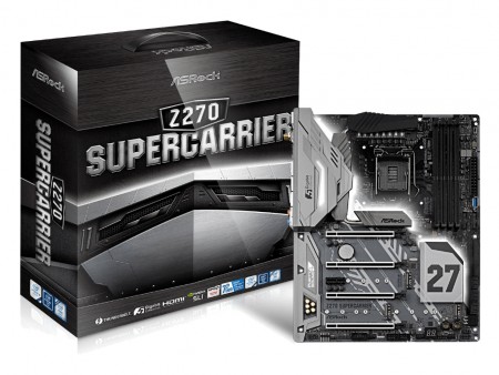 ASRock、史上初の5G LAN搭載ウルトラハイエンド「Z270 SuperCarrier 